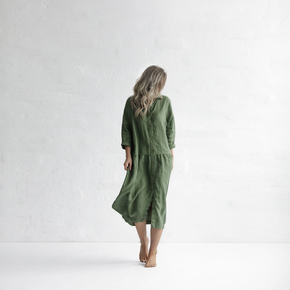 Oversized Dress - Olive