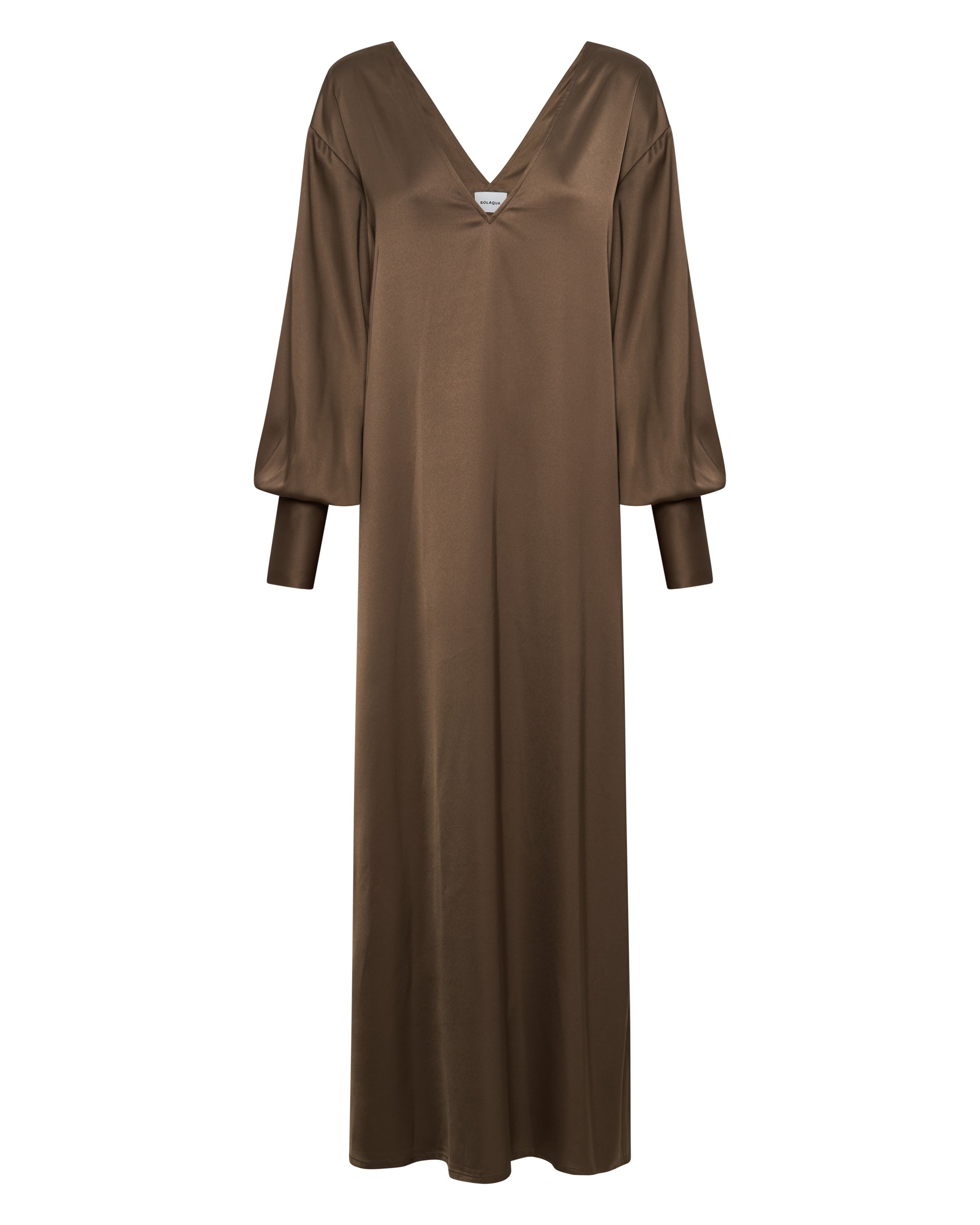 Solaqua The Josefine Dress / Tobacco