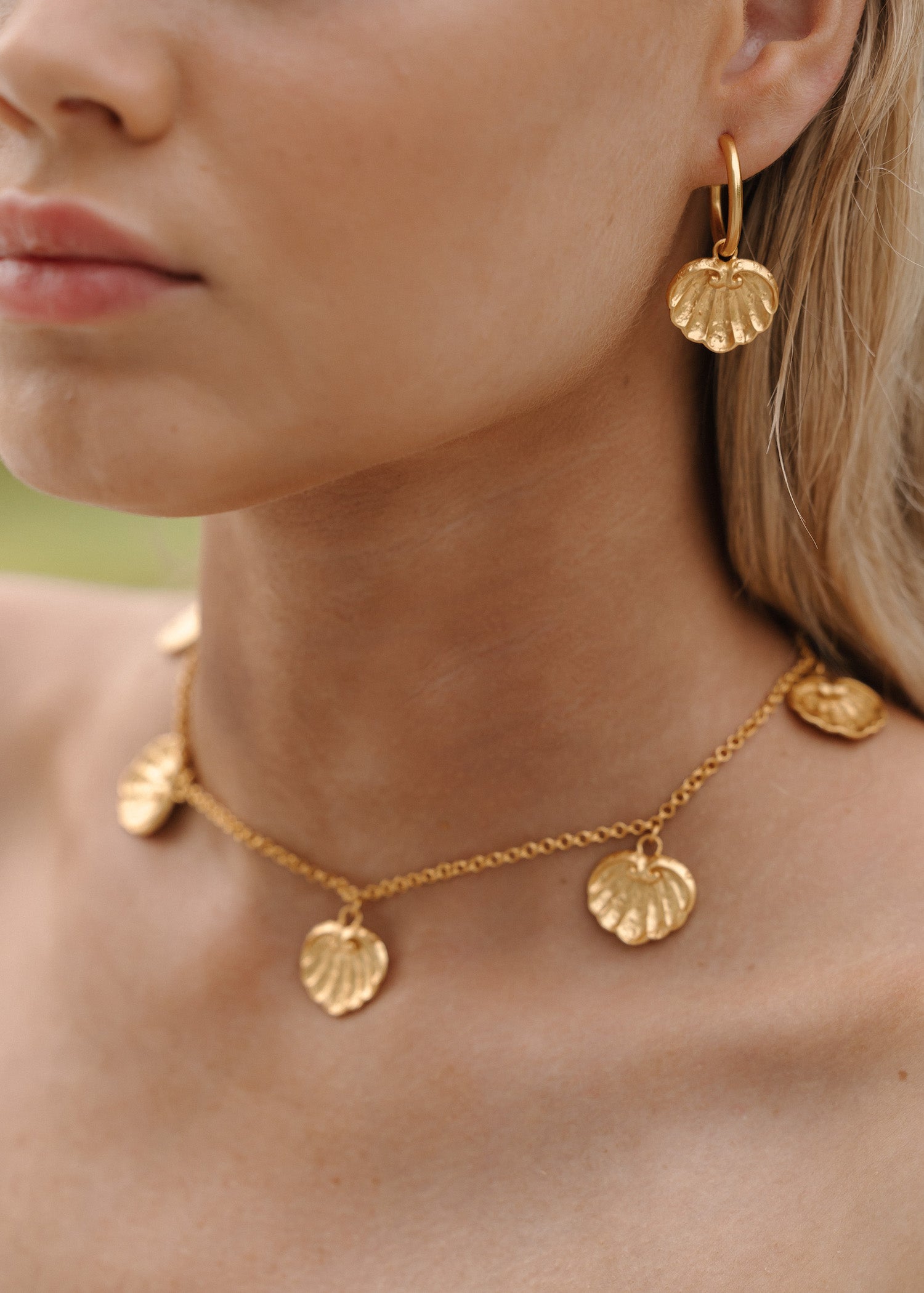 Valere Rococo Shell Necklace