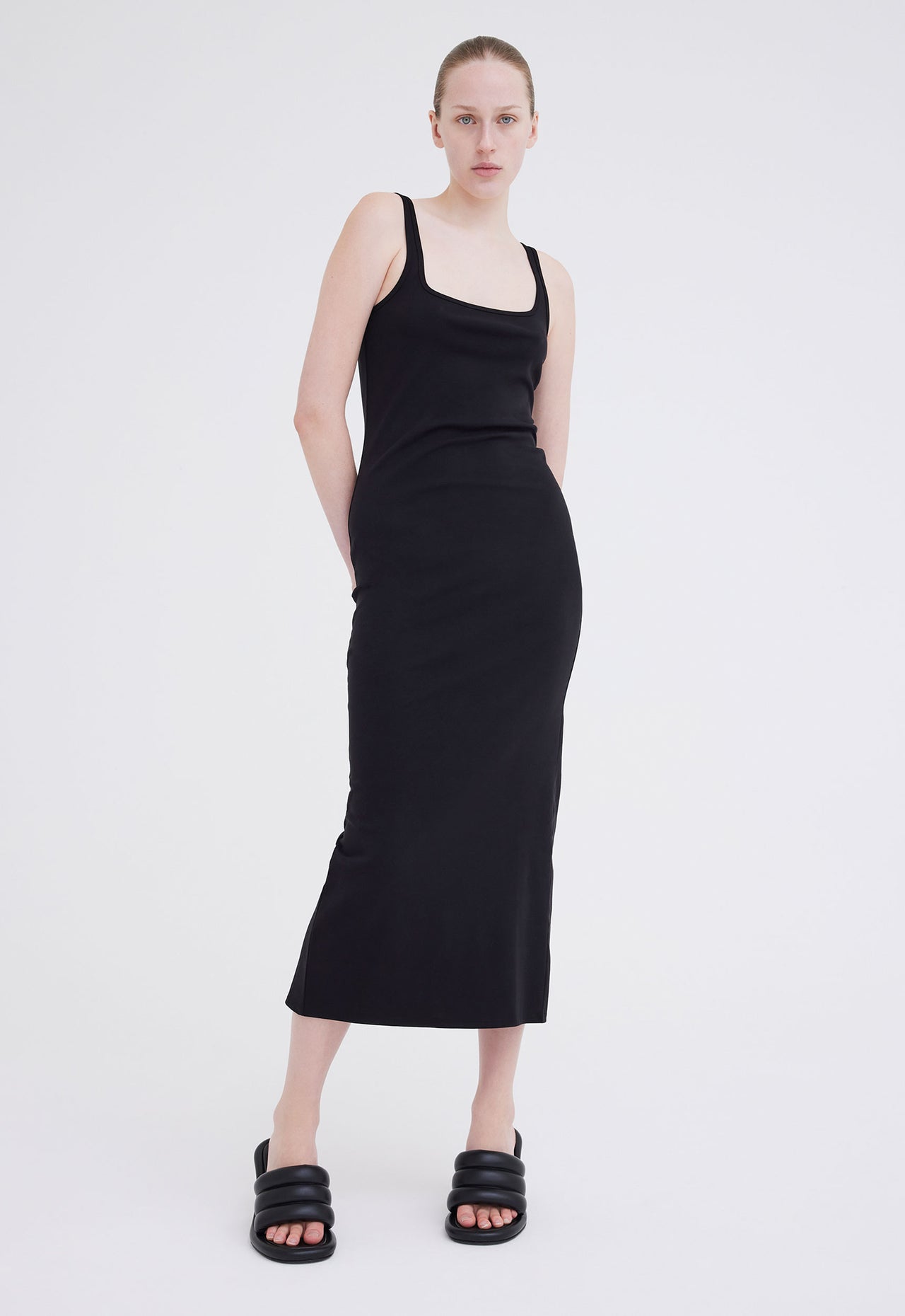 Quinto Tank Dress - Black
