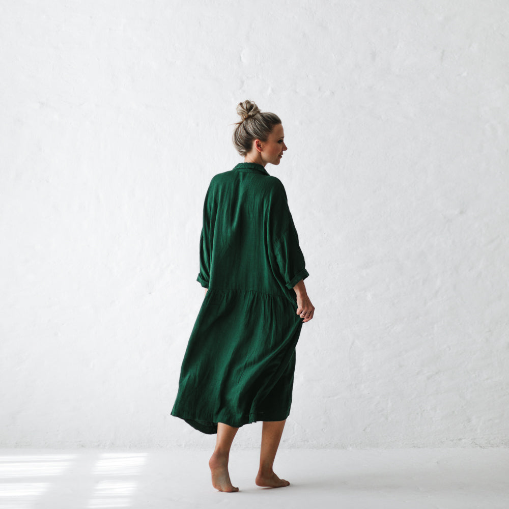 Oversized Dress Green