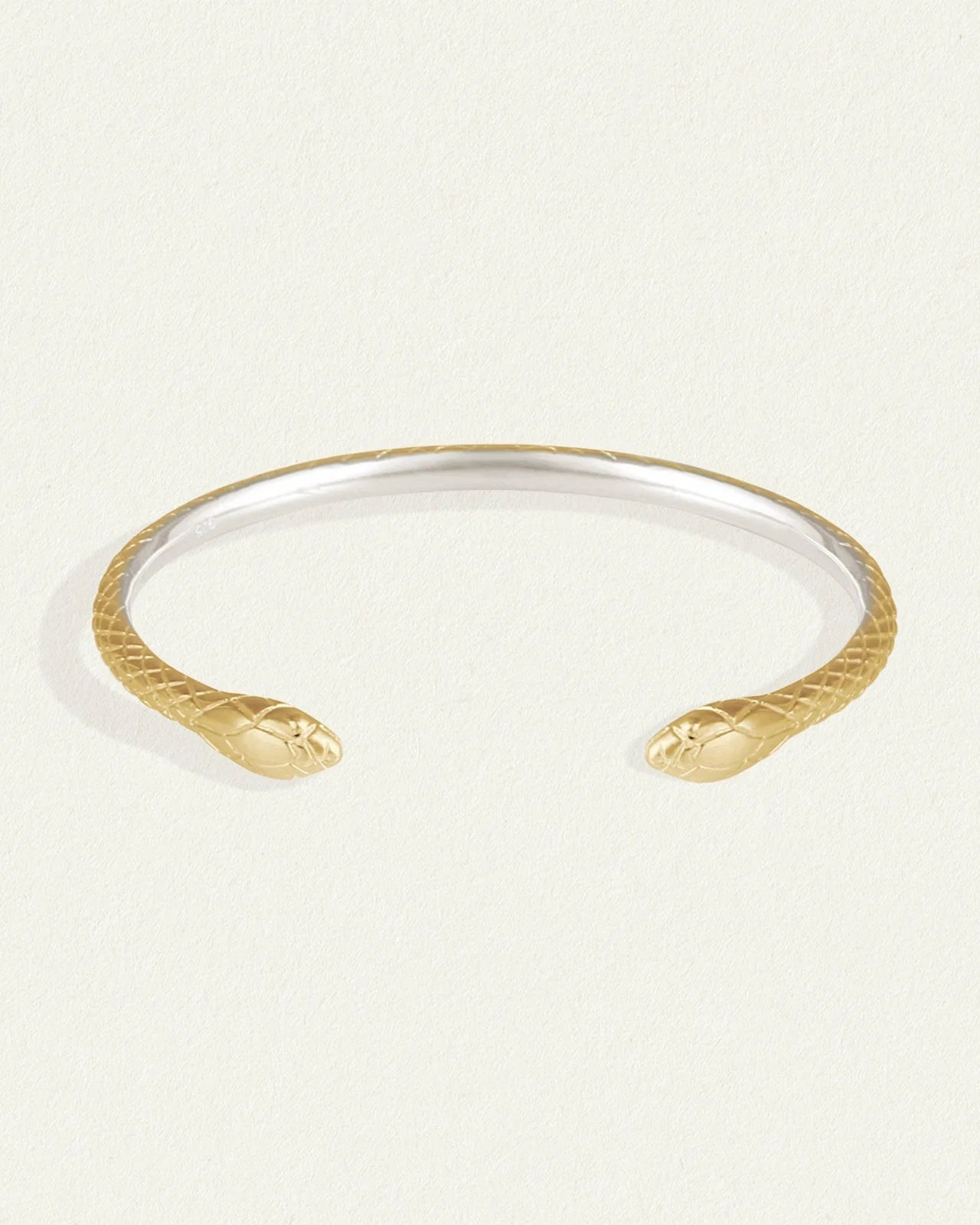 Serpent Cuff - Gold vermeil