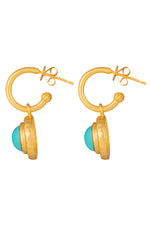 Valere Kameo Earrings - Turquoise