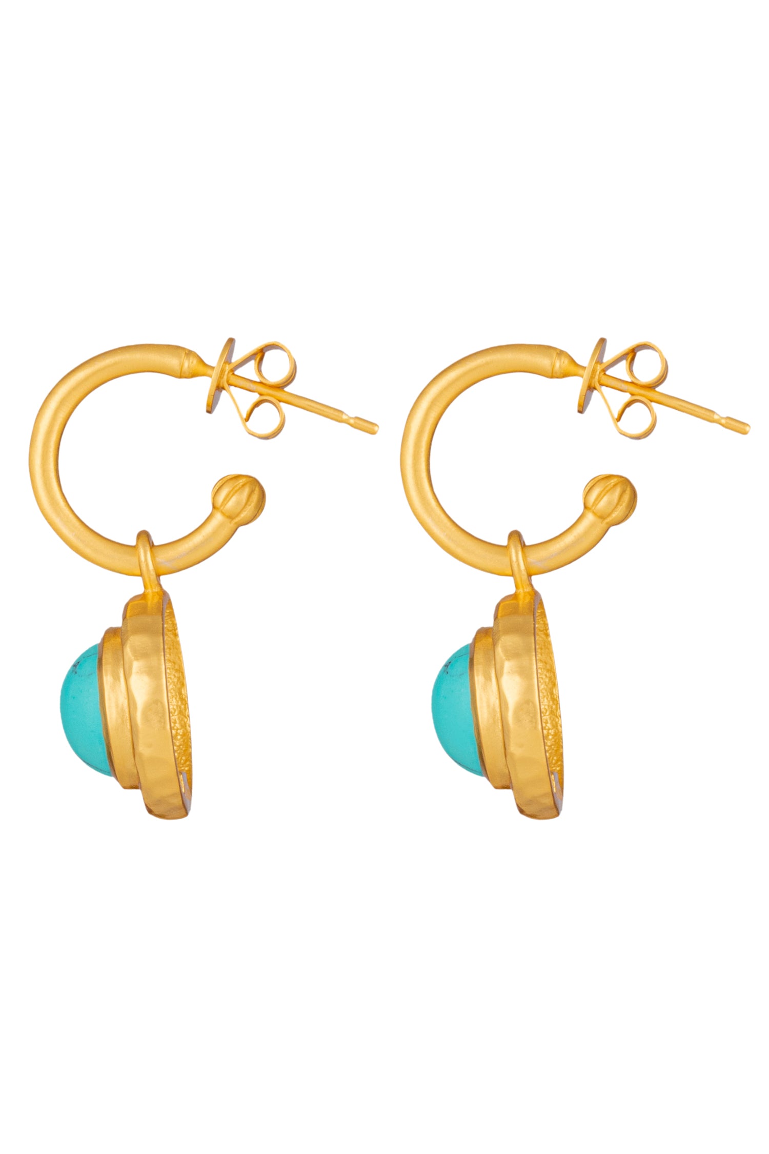 Valere Kameo Earrings - Turquoise
