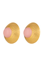 Valere Lucia Earrings - Pink Coral