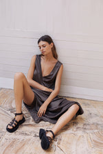 Solaqua The Allegra Dress / Tobacco