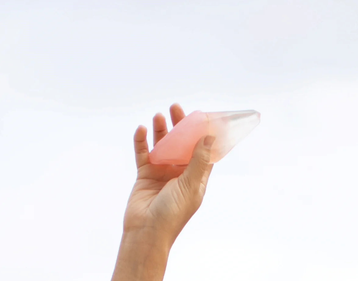 CRYSTAL SOAP - ROSE QUARTZ