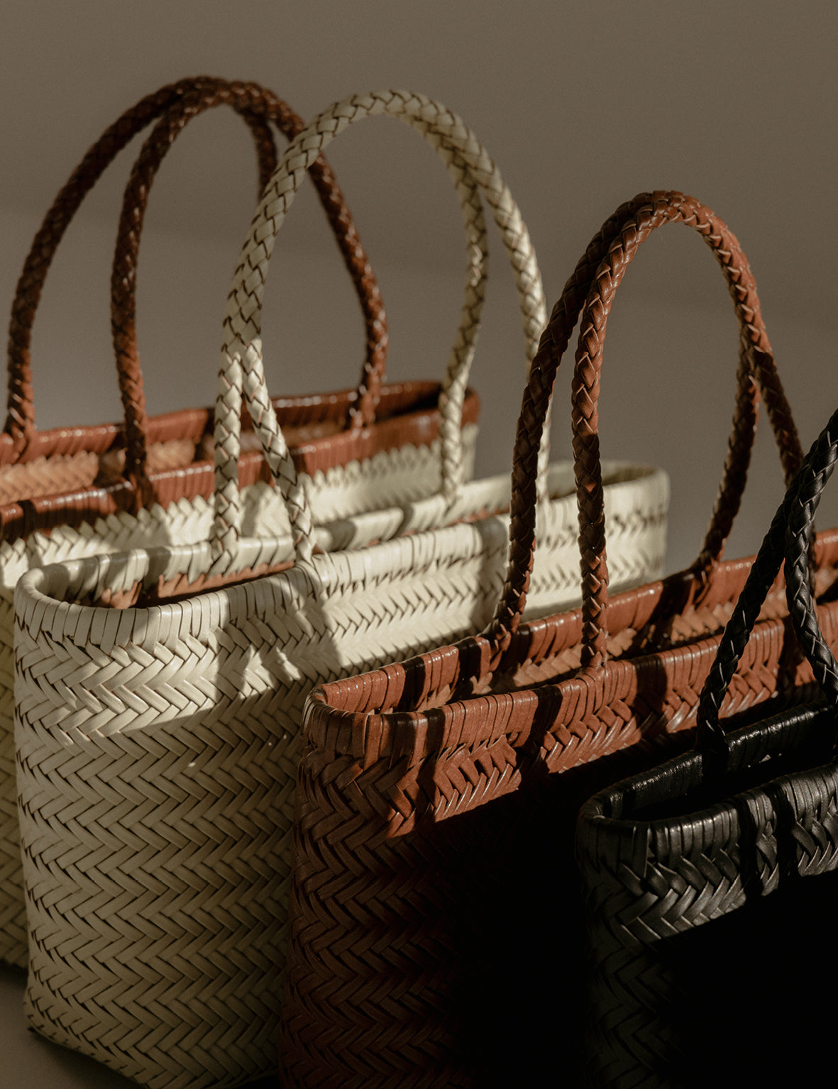 Amelia Bag - Hand Woven Leather