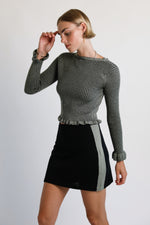 Mara Ruffle Cardigan