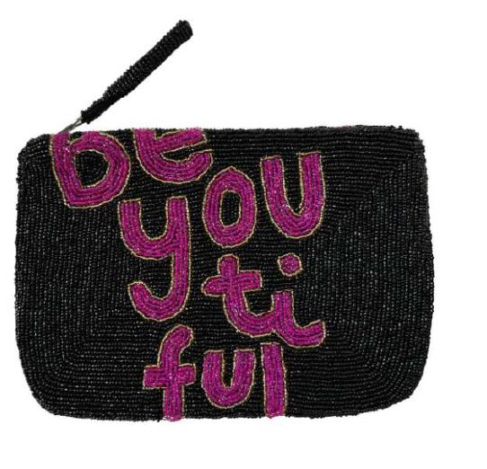 Large Beaded Clutch - Be-You-Ti-Ful