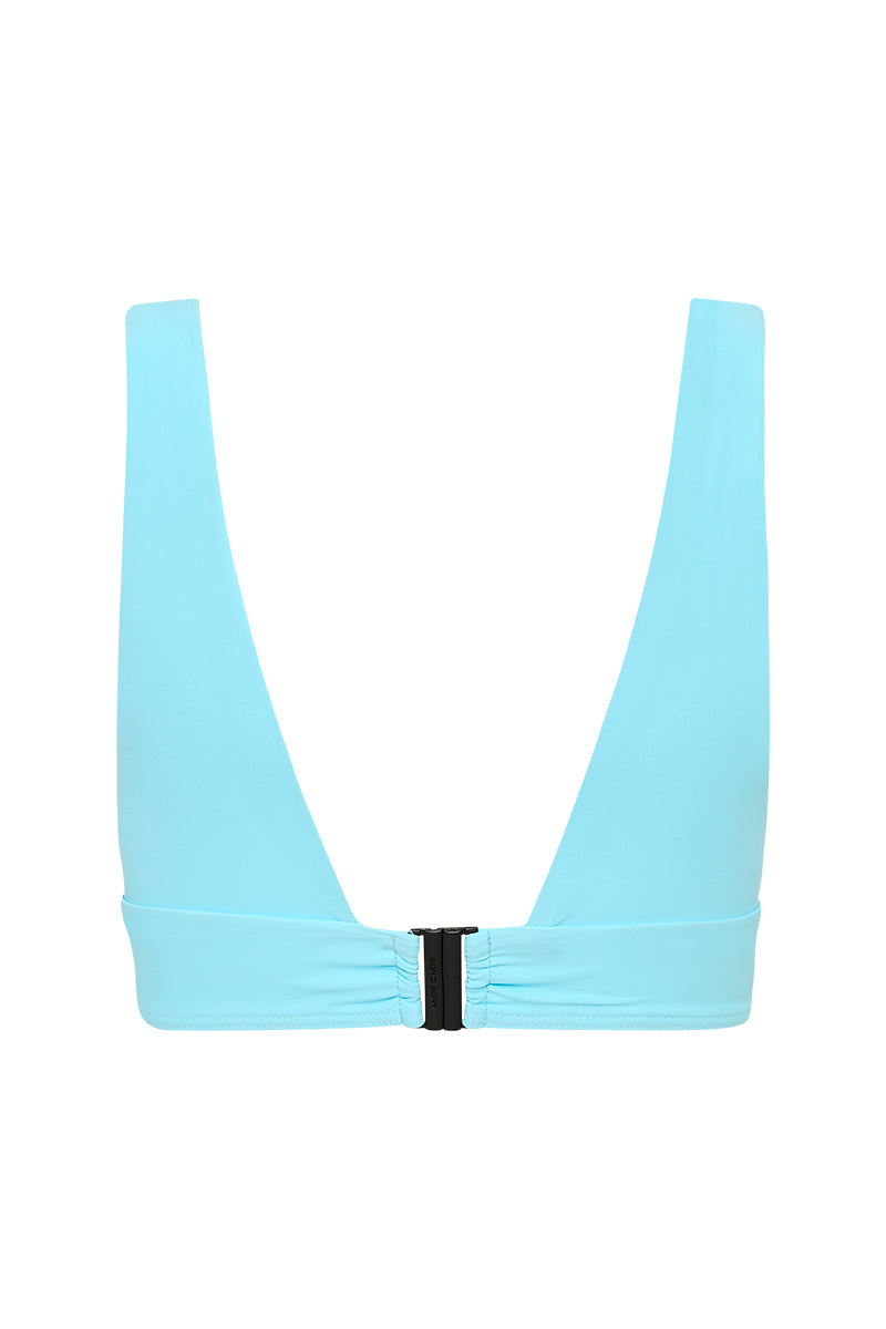 Bondi Born Amelia Bikini Top - Blue