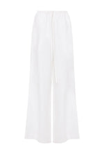 Delphi Drawstring Pant - White