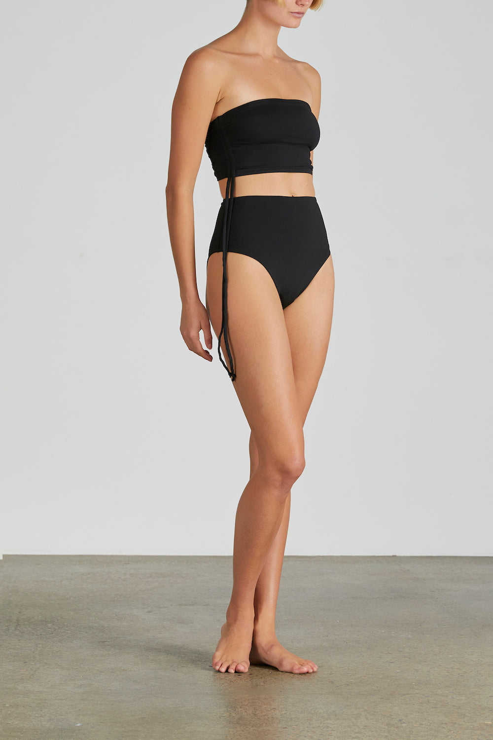 Bondi Born Poppy Bikini Bottom - Black