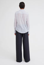 Dylan Shirt - Navy / Pale Blue Stripe