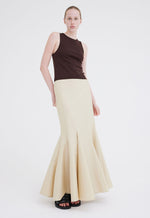 Foster Ribbed Cotton Tank - Arabica