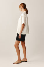 Billea Shirt - 100% Silk Ivory