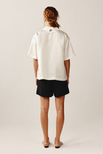 Billea Shirt - 100% Silk Ivory