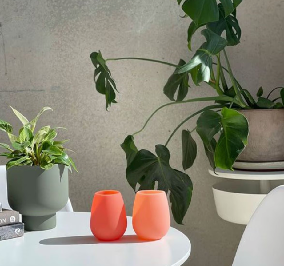 Porter Green Unbreakable Fegg Silicone Tumbler Set Biba 2x350ml