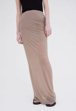 Slink Jersey Skirt - Mushroom