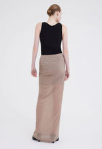 Slink Jersey Skirt - Mushroom