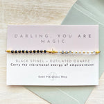 Darling You are Magic Gemstone Intention Bracelet