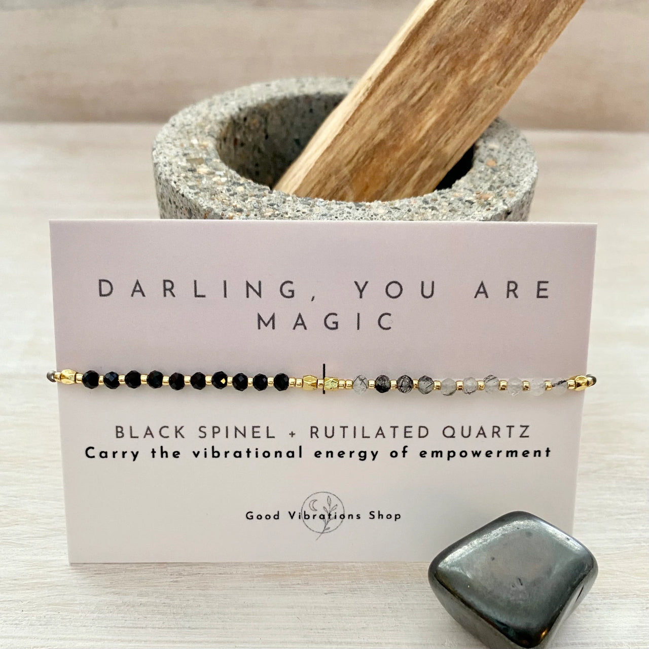 Darling You are Magic Gemstone Intention Bracelet