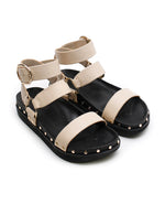 Studded Sandal - Sand