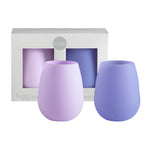 tanzanite + amethyst | fegg | silicone unbreakable glasses