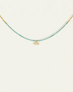 Ios Necklace Amazonite Gold