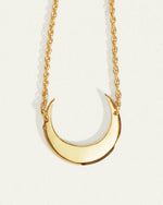 Selene Crescent Moon Necklace