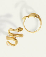 Serpent ring - Gold vermeil