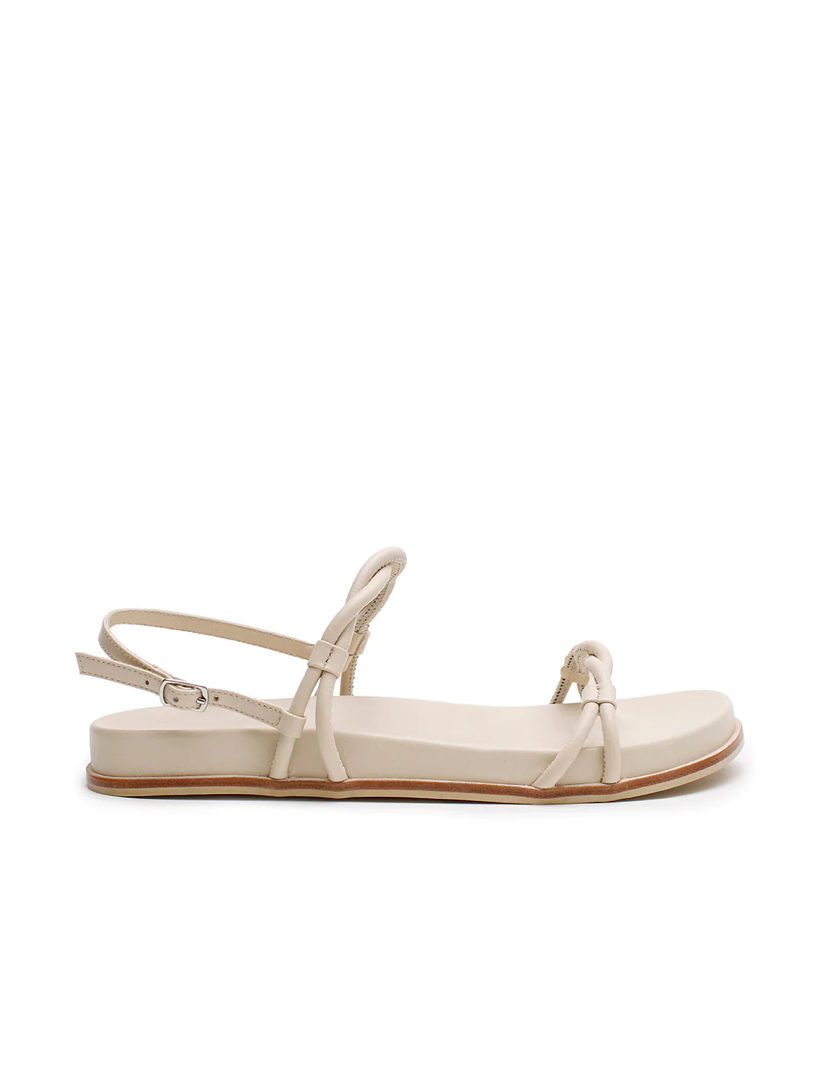 Twisted Sandal - Cream